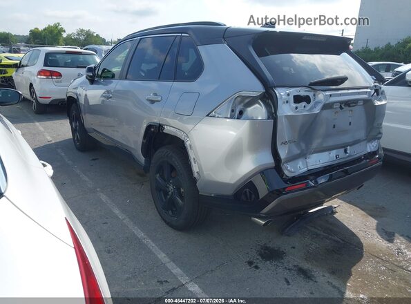 JTMEWRFV0LJ045255 2020 TOYOTA RAV4 HYBRID Серебряный Задняя левая четверть