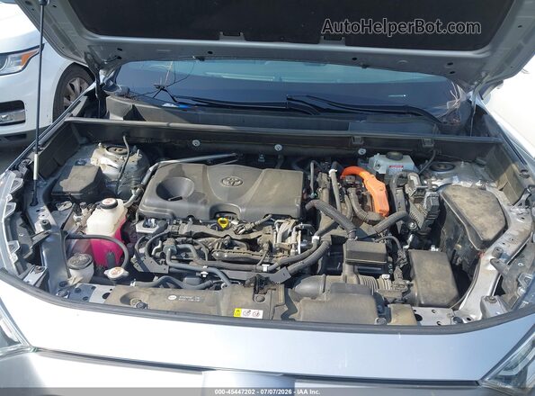 JTMEWRFV0LJ045255 2020 TOYOTA RAV4 HYBRID Серебряный Вид сзади