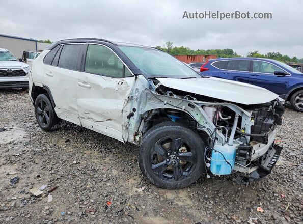 JTMEWRFV0LJ049256 2020 TOYOTA RAV4 Белый Передняя правая четверть