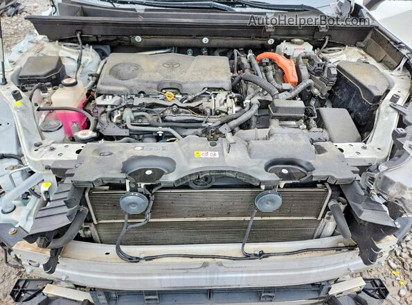 JTMEWRFV0LJ049256 2020 TOYOTA RAV4 Белый Вид подкапотного пространства