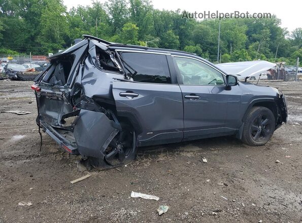 JTMEWRFV2KD506596 2019 TOYOTA RAV4 Gray Հետևի աջ