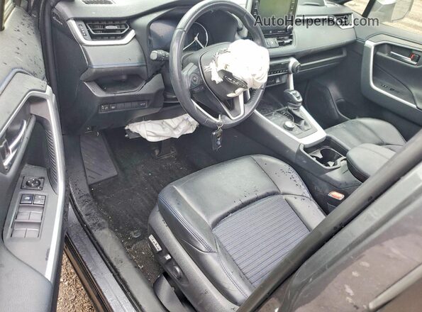 JTMEWRFV2KD506596 2019 TOYOTA RAV4 Gray Առջևի վահանակի տեսք