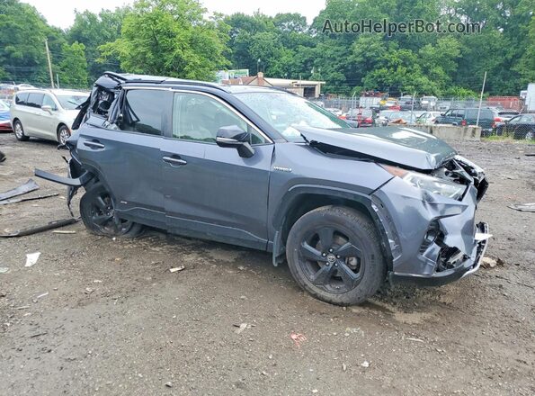 JTMEWRFV2KD506596 2019 TOYOTA RAV4 Gray Առջևի աջ
