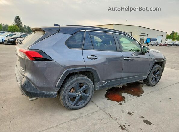 JTMEWRFV2KJ019657 2019 TOYOTA RAV4 Gray Задня права чверть