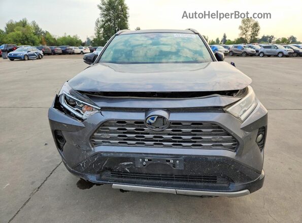 JTMEWRFV2KJ019657 2019 TOYOTA RAV4 Gray Вид спереду