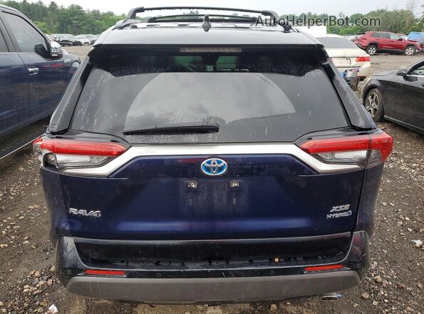 JTMEWRFV2LD535176 2020 TOYOTA RAV4 Blue Հետևի տեսք