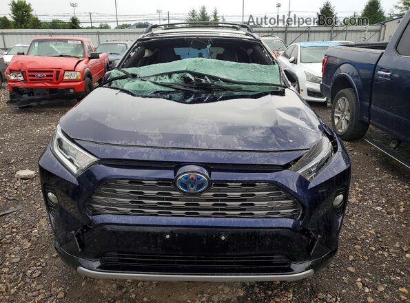 JTMEWRFV2LD535176 2020 TOYOTA RAV4 Blue Դիմացի տեսք