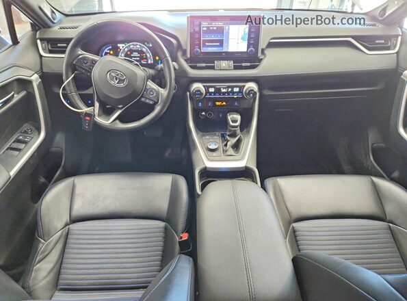 JTMEWRFV2LD541592 2020 TOYOTA RAV4 Silver Առջևի վահանակի տեսք