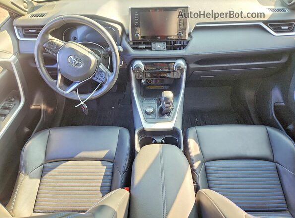 JTMEWRFV2LJ033561 2020 TOYOTA RAV4 Gray Вид панелі приладів