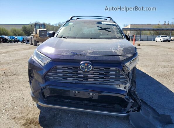 JTMEWRFV2LJ045323 2020 TOYOTA RAV4 Blue Widok z przodu