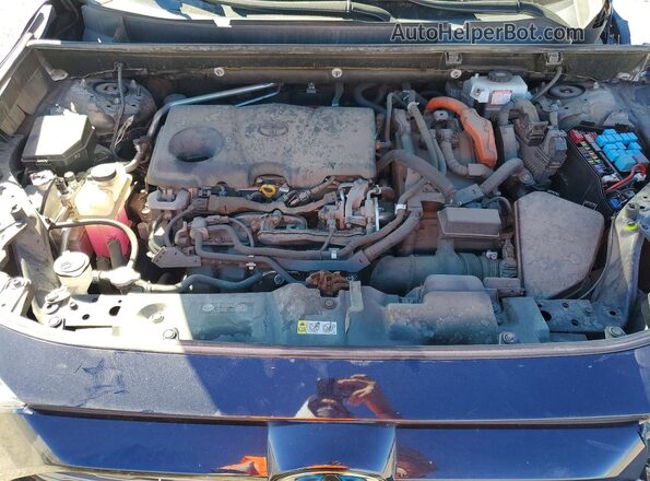 JTMEWRFV2LJ045323 2020 TOYOTA RAV4 Blue Widok komory silnika