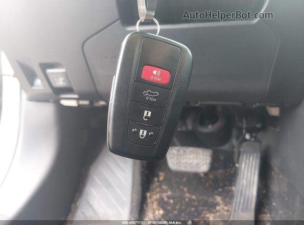 JTMEWRFV4KJ007204 2019 TOYOTA RAV4 HYBRID White Widok deski rozdzielczej