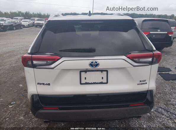 JTMEWRFV4KJ007204 2019 TOYOTA RAV4 HYBRID White 