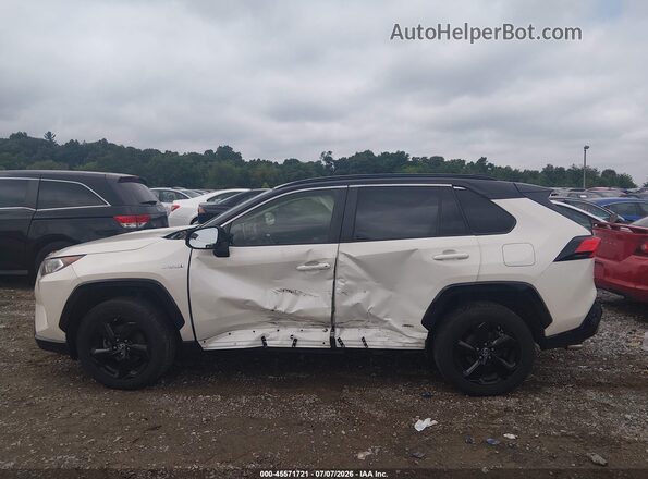 JTMEWRFV4KJ007204 2019 TOYOTA RAV4 HYBRID White Widok wnętrza 360 stopni