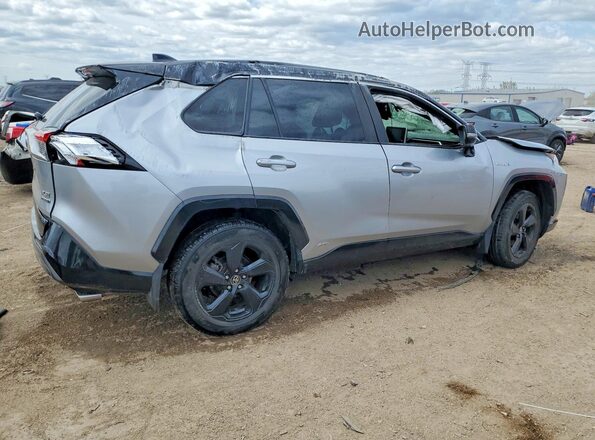 JTMEWRFV4LJ041841 2020 TOYOTA RAV4 Silver უკანა მარჯვენა