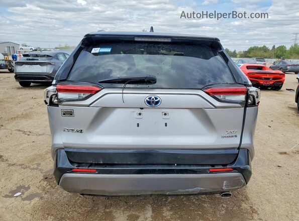 JTMEWRFV4LJ041841 2020 TOYOTA RAV4 Silver უკანა ხედი