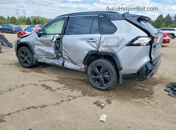 JTMEWRFV4LJ041841 2020 TOYOTA RAV4 Silver უკანა მარცხენა