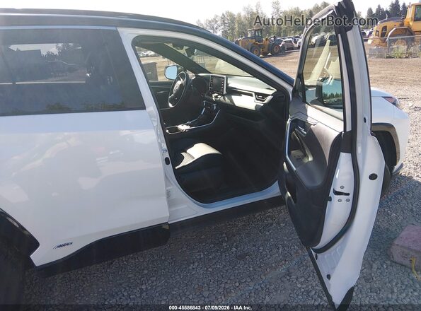 JTMEWRFV5KD508097 2019 TOYOTA RAV4 HYBRID White Вид салону спереду