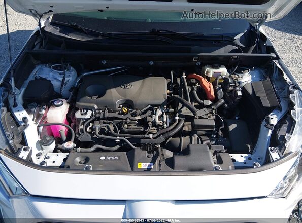 JTMEWRFV5KD508097 2019 TOYOTA RAV4 HYBRID White Вид ззаду