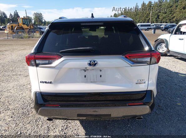 JTMEWRFV5KD508097 2019 TOYOTA RAV4 HYBRID White 