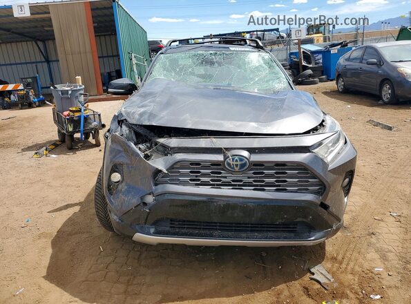 JTMEWRFV5KJ003338 2019 TOYOTA RAV4 Black Widok z przodu