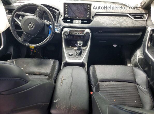 JTMEWRFV5KJ003338 2019 TOYOTA RAV4 Black Widok deski rozdzielczej