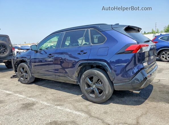 JTMEWRFV5LD544020 2020 TOYOTA RAV4 Синий Задняя левая четверть