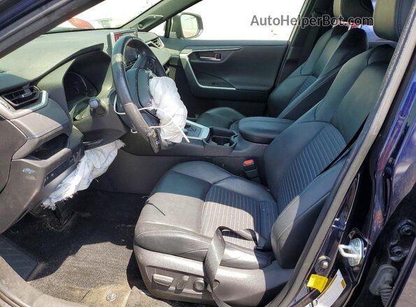 JTMEWRFV5LD544020 2020 TOYOTA RAV4 Синий Вид салона спереди