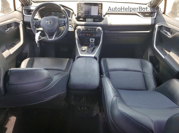 JTMEWRFV5LD547788 2020 TOYOTA RAV4 Silver Dashboard view
