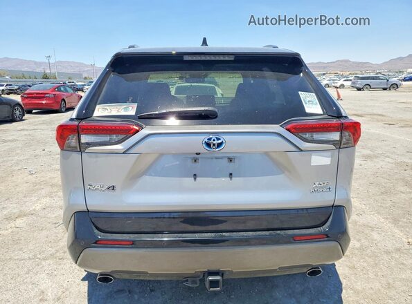 JTMEWRFV5LD547788 2020 TOYOTA RAV4 Silver Rear view
