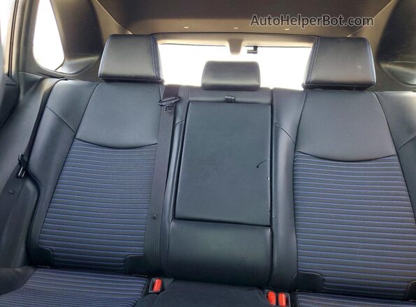 JTMEWRFV5LD547788 2020 TOYOTA RAV4 Silver Rear seats view