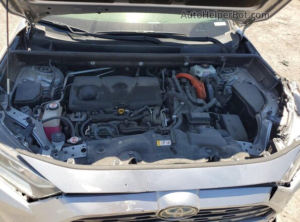 JTMEWRFV5LD547788 2020 TOYOTA RAV4 Silver Engine compartment view