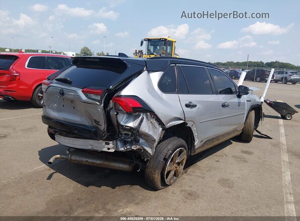 JTMEWRFV5LJ043050 2020 TOYOTA RAV4 HYBRID Серебряный Задняя правая четверть