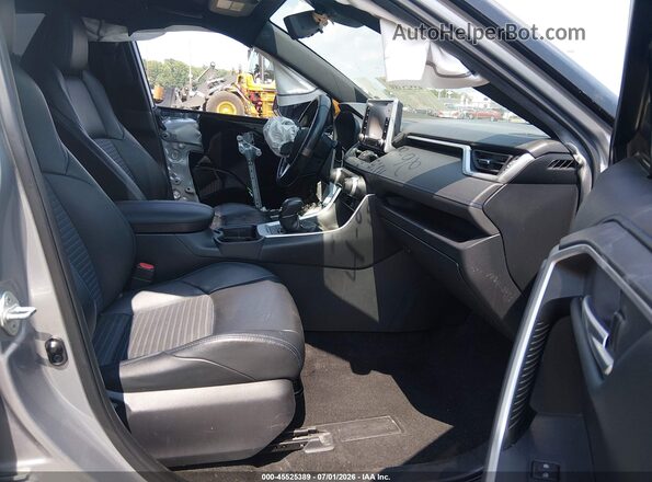 JTMEWRFV5LJ043050 2020 TOYOTA RAV4 HYBRID Серебряный Вид салона спереди