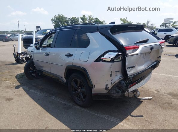 JTMEWRFV5LJ043050 2020 TOYOTA RAV4 HYBRID Серебряный Задняя левая четверть