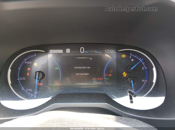 JTMEWRFV5LJ043050 2020 TOYOTA RAV4 HYBRID Серебряный Вид задних сидений