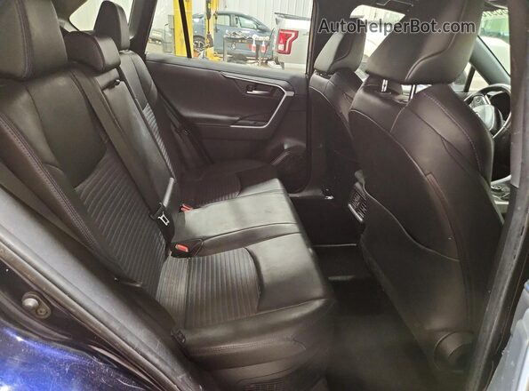 JTMEWRFV6LJ039654 2020 TOYOTA RAV4 Синий Вид задней части салона