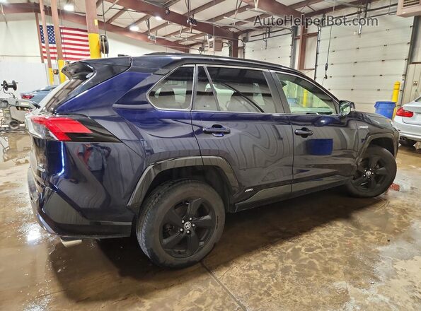 JTMEWRFV6LJ039654 2020 TOYOTA RAV4 Синий Задняя правая четверть