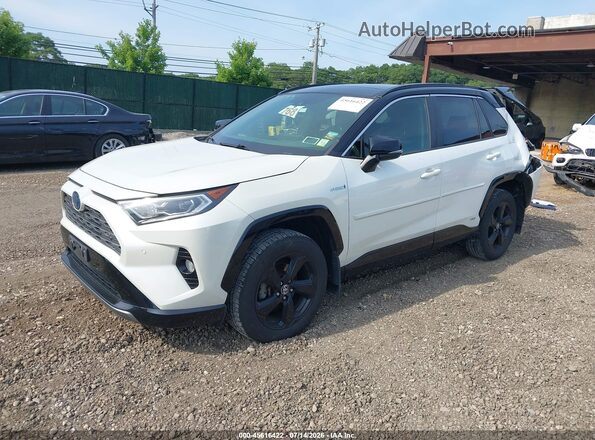 JTMEWRFV7LD545928 2020 TOYOTA RAV4 HYBRID White Передня ліва чверть