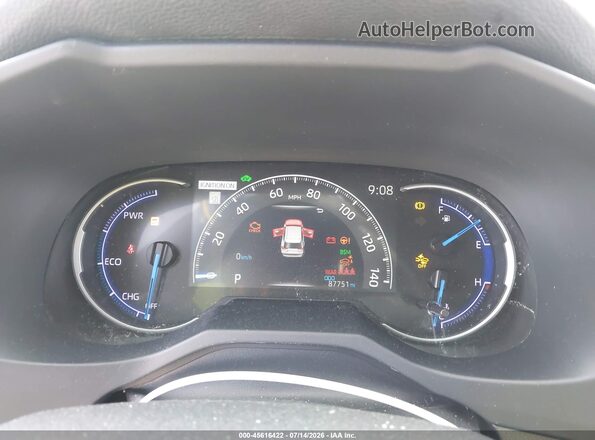 JTMEWRFV7LD545928 2020 TOYOTA RAV4 HYBRID White Вид задніх сидінь