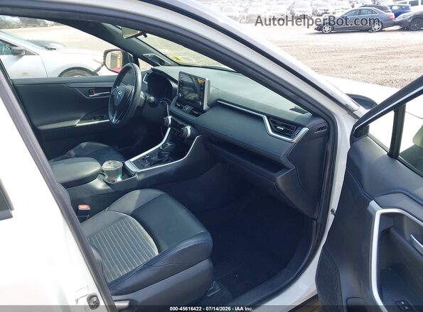 JTMEWRFV7LD545928 2020 TOYOTA RAV4 HYBRID White Вид салону спереду