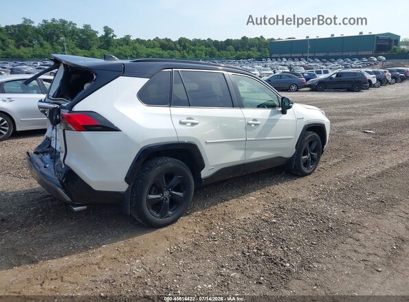 JTMEWRFV7LD545928 2020 TOYOTA RAV4 HYBRID White Задня права чверть