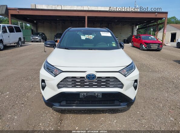 JTMEWRFV7LD545928 2020 TOYOTA RAV4 HYBRID White Вид задньої частини салону