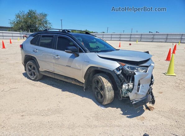 JTMEWRFV8KJ005794 2019 TOYOTA RAV4 Silver Przód prawy