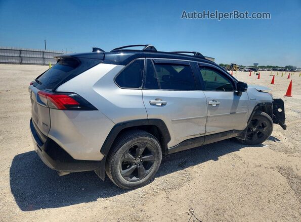 JTMEWRFV8KJ005794 2019 TOYOTA RAV4 Silver Tył prawy