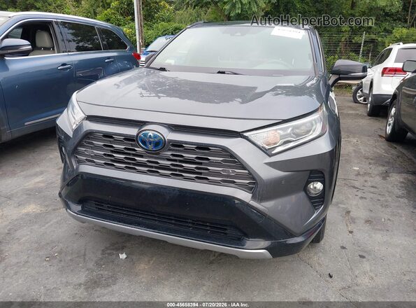 JTMEWRFV8LD539555 2020 TOYOTA RAV4 HYBRID Серый Вид щитка приборов