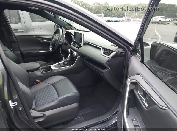 JTMEWRFV8LD539555 2020 TOYOTA RAV4 HYBRID Серый Вид салона спереди