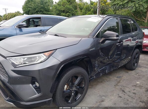 JTMEWRFV8LD539555 2020 TOYOTA RAV4 HYBRID Серый Вид спереди