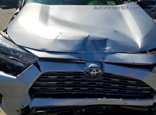 JTMEWRFV8LD543511 2020 TOYOTA RAV4 Silver Widok komory silnika