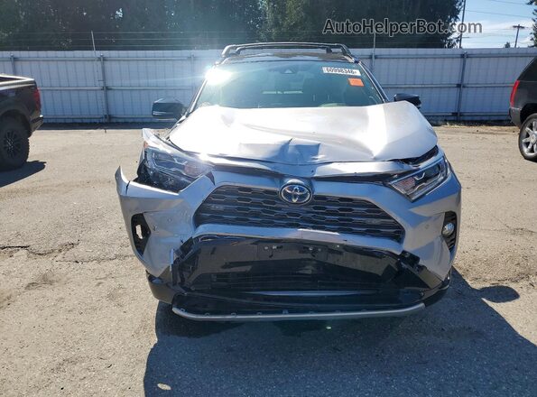 JTMEWRFV8LD543511 2020 TOYOTA RAV4 Silver Widok z przodu